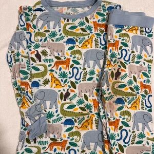 Little sleepies Kids Animal Print Pajamas